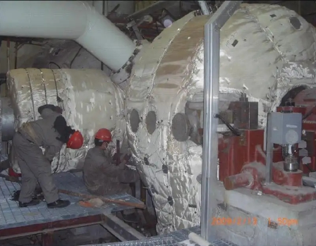 云南智仁防排烟防火材料,汽轮机保温,管道阀门保温壳套